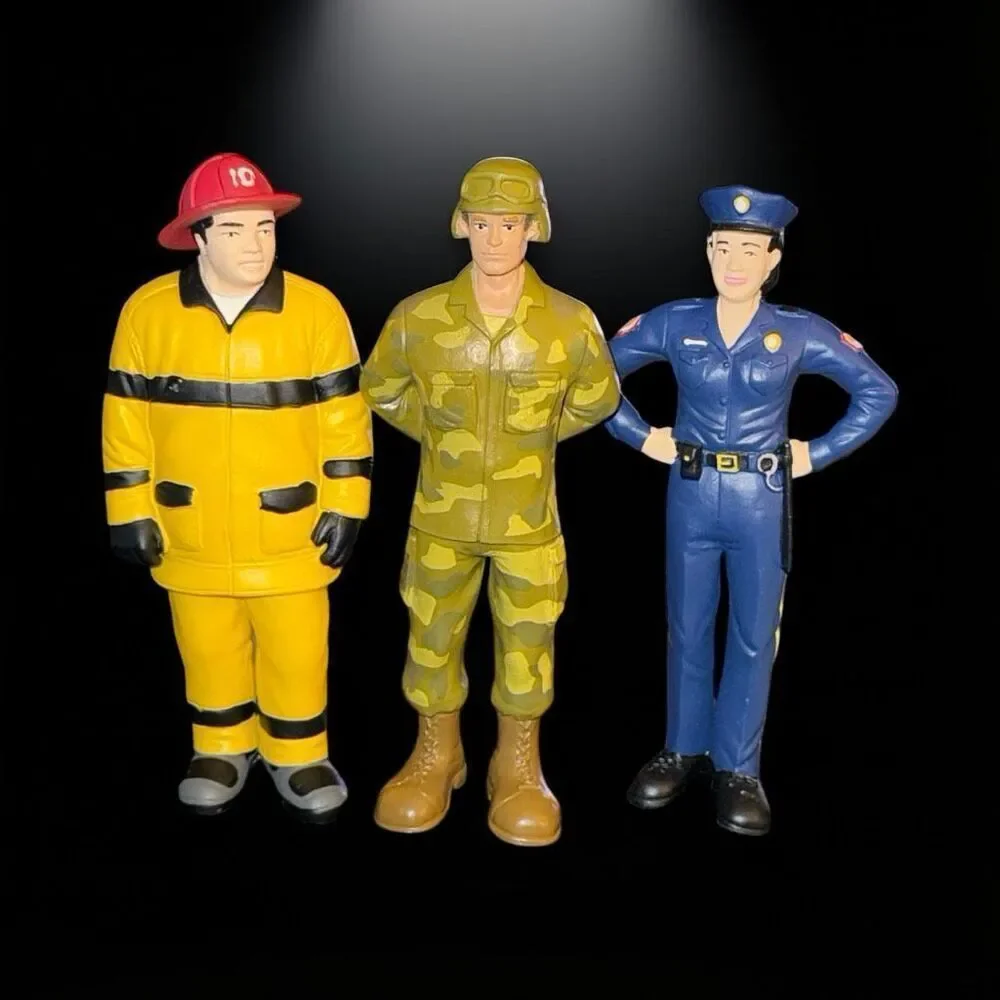 Lakeshore Learning Center Community People Heroes Fireman Police Woman Solider